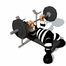 crook bench pressing md wht