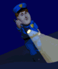 officer muldoon with flashlight md wht