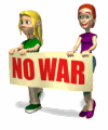 women walking no war md wht