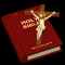 bible crucifix sm blk