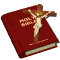 bible crucifix sm wht