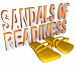 armor sandals of readiness md wht