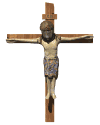 christ romanesque cross shine md wht